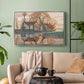Farm near Duivendrecht, c. 1916 - Floater Framed Canvas Print