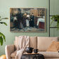 Kissing the Relic, 1893 - Floater Framed Canvas Print