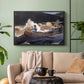 Shooting the Rapids, Saguenay River, 1905-1910 - Floater Framed Canvas Print