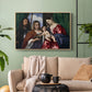Madonna and Child with Saints Dorothy and George, c. 1516 - Floater Framed Canvas Print