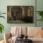 Interior of the Church of Saint Paul in Antwerp, c. 1865-1869 - Floater Framed Canvas Print