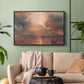 Vesuvius in Eruption, c. 1817 - Floater Framed Canvas Print