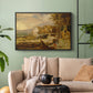 An Overshot Mill, c. 1802-1807 - Floater Framed Canvas Print