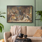 Highland Hospitality, 1832 - Floater Framed Canvas Print