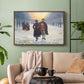Morning after the Carnival, 1884 - Floater Framed Canvas Print
