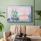 Venice, the Pink Cloud, 1909 - Floater Framed Canvas Print