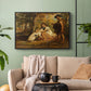 Measure for Measure, or The Biter Bit, 1840 - Floater Framed Canvas Print