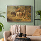 The Midday Meal, 1835 - Floater Framed Canvas Print