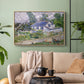 Houses in Auvers, 1890 - Floater Framed Canvas Print