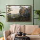 Landscape with the Balbersteine near Miesenbach, 1839 - Floater Framed Canvas Print