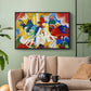 Oriental, 1909 - Floater Framed Canvas Print