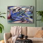 Dreaming Horse, 1913 - Floater Framed Canvas Print