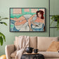 Nude in a Bathrobe (Nu au peignoir), 1941 - Floater Framed Canvas Print