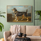 A Terrier in a Landscape, c. 1811 - Floater Framed Canvas Print