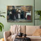 Kissing the Relic, 1893 - Floater Framed Canvas Print