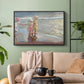 The Three Sisters on the Beach, 1908 - Floater Framed Canvas Print