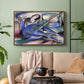 Dreaming Horse, 1913 - Floater Framed Canvas Print