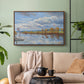 The Banks of the River Seine, 1893 - Floater Framed Canvas Print