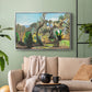 Landscape near Nice, c. 1918 - Floater Framed Canvas Print