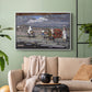 Country Road (Landstrasse), 1905 - Floater Framed Canvas Print