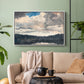The Lone Boat, North Woods Club, Adirondacks, 1892 - Floater Framed Canvas Print