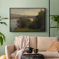 View of the Mondsee, 1870 - Floater Framed Canvas Print