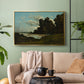 The River Loire at Nevers, 1901 - Floater Framed Canvas Print