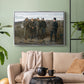 Prisoners from the Front, 1866 - Floater Framed Canvas Print