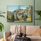 Landscape near Nice, c. 1918 - Floater Framed Canvas Print