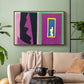 Destiny (Le destin), from Jazz, 1947 - Floater Framed Canvas Print
