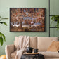 The Last Judgment (Charon's Boat and the Damned), 1536-1541 - Floater Framed Canvas Print