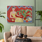 Michaella, 1943 - Floater Framed Canvas Print