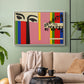Design for Cover of Exhibition Catalogue, 1951 - Floater Framed Canvas Print