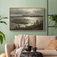 The Fjord at Sandviken (Sandviksfjorden), 1879 - Floater Framed Canvas Print