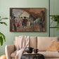 Before the Bullfight (Antes de la corrida), c. 1900 - Floater Framed Canvas Print