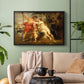 Venus and Adonis, c. 1635 - Floater Framed Canvas Print