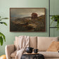 A Fisherman's Home, Lillesand, 1858 - Floater Framed Canvas Print