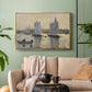 Two Schooners, Gloucester, c. 1880 - Floater Framed Canvas Print