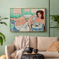 Nude in a Bathrobe (Nu au peignoir), 1941 - Floater Framed Canvas Print