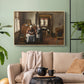 Grandmother's Feast, 1873 - Floater Framed Canvas Print