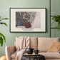 Honeysuckle (Tapestry Collection), 1874 - Floater Framed Canvas Print