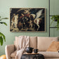 Perseus and Andromeda, c. 1620 - Floater Framed Canvas Print