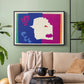 The Wolf (Le loup), from Jazz, 1947 - Floater Framed Canvas Print