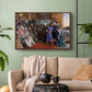 The Finding of the Saviour in the Temple, 1854-1860 - Floater Framed Canvas Print