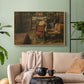 The Retoucher (The Restorer), 1876 - Floater Framed Canvas Print