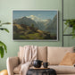 Balestrand, 1848 - Floater Framed Canvas Print