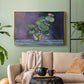 Geranium, 1909 - Floater Framed Canvas Print