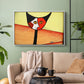 Picasso's Cat–El Gato - Floater Framed Canvas Print