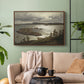 The Fjord at Sandviken (Sandviksfjorden), 1879 - Floater Framed Canvas Print