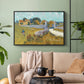 Farmhouse in Provence, 1888 - Floater Framed Canvas Print